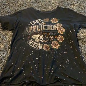Women’s affliction size medium